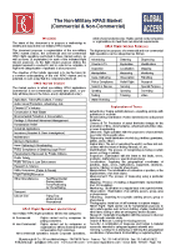 EASA « Prototype » Commission Regulation on UA Ops